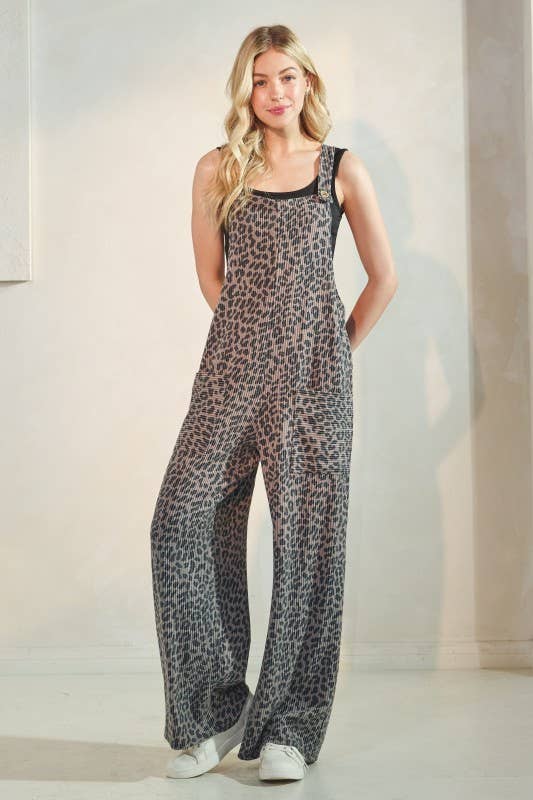 LEOPARD JUMPSUIT
