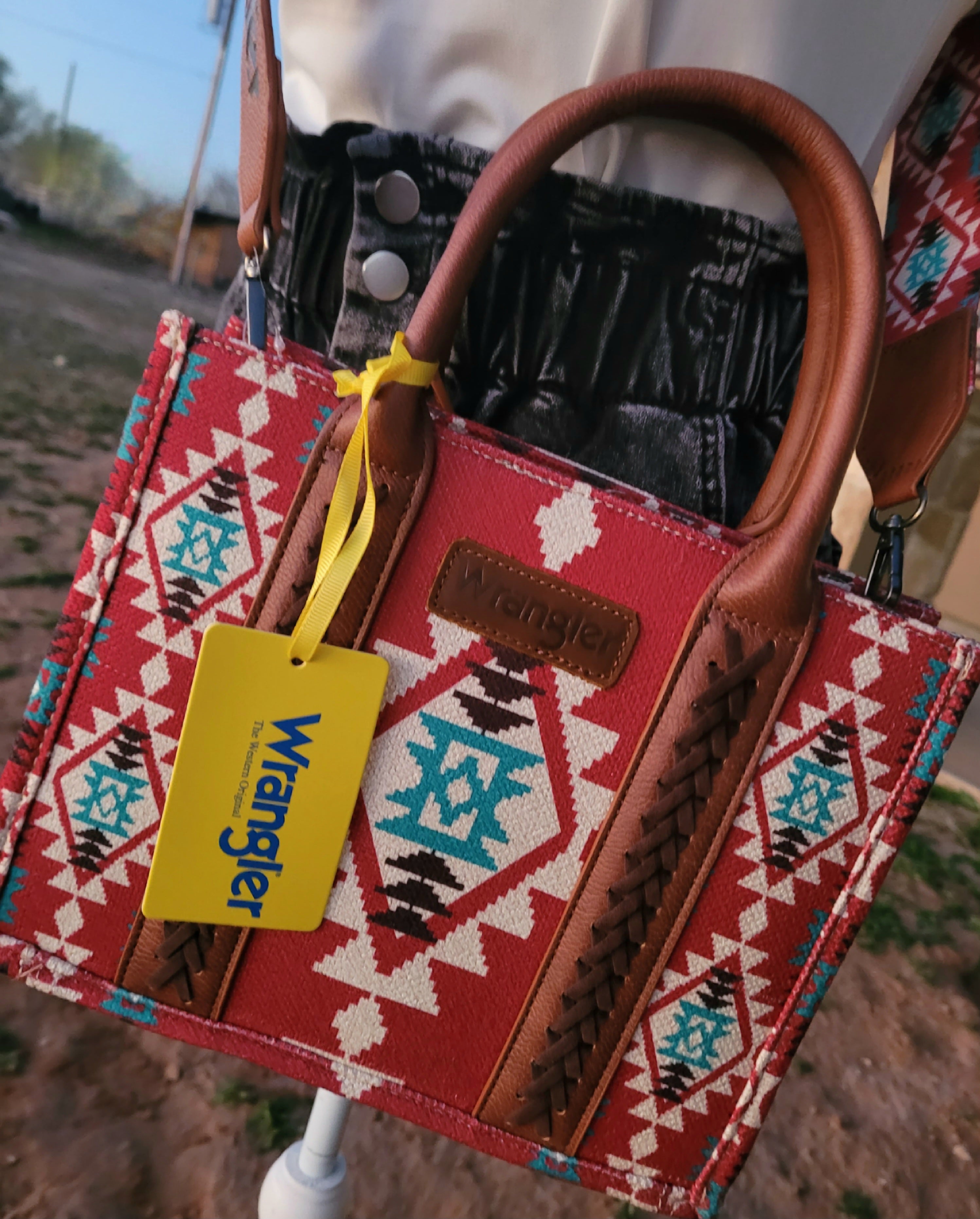 Wrangler Aztec Tote