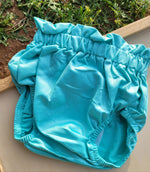 Load image into Gallery viewer, AQUA BABY BLOOMERS
