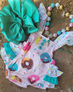 Load image into Gallery viewer, DONUT SPRINKLES ONESIE
