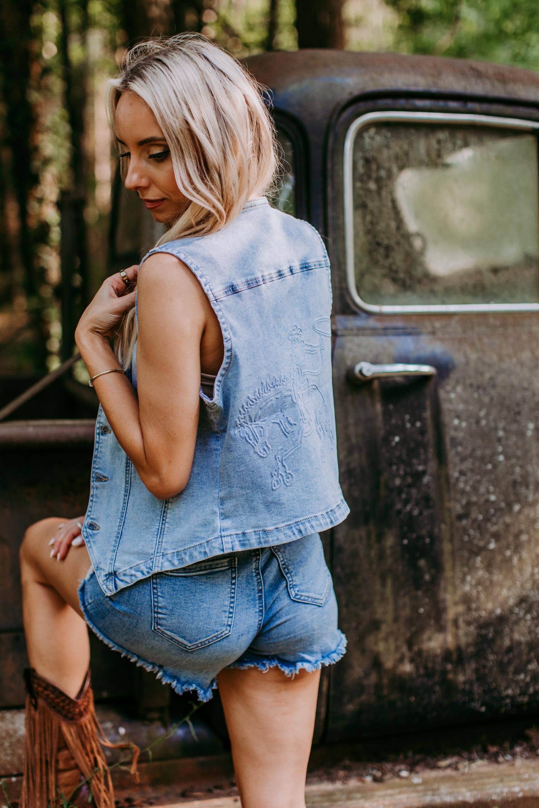 Sterling Denim Vest