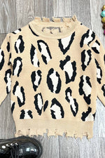 Load image into Gallery viewer, ANIMAL PRINTED SWEATER
