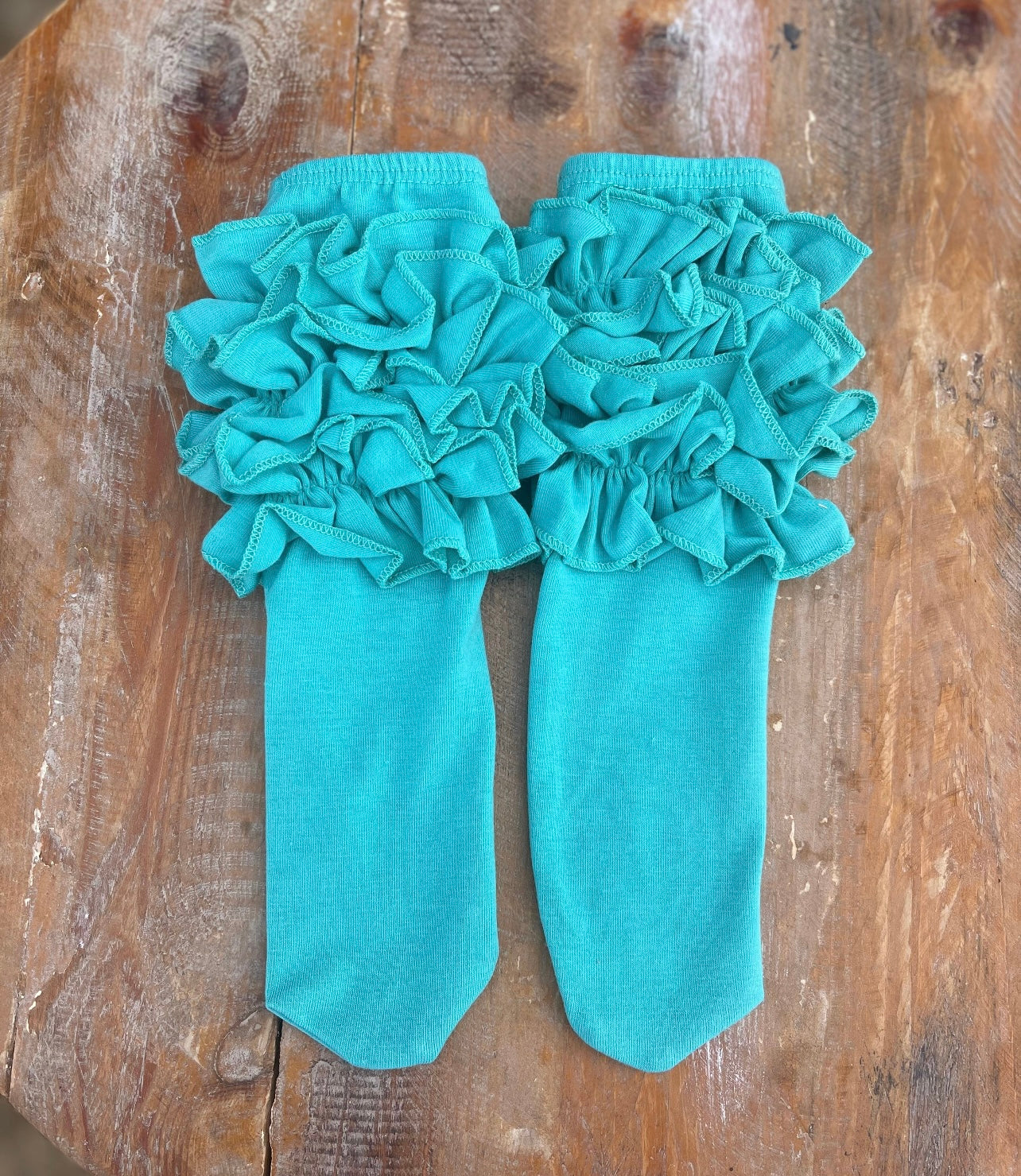 Ruffle boot socks