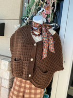 Load image into Gallery viewer, CHOCOLATE CHARM CARDIGAN
