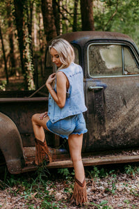 Sterling Denim Vest