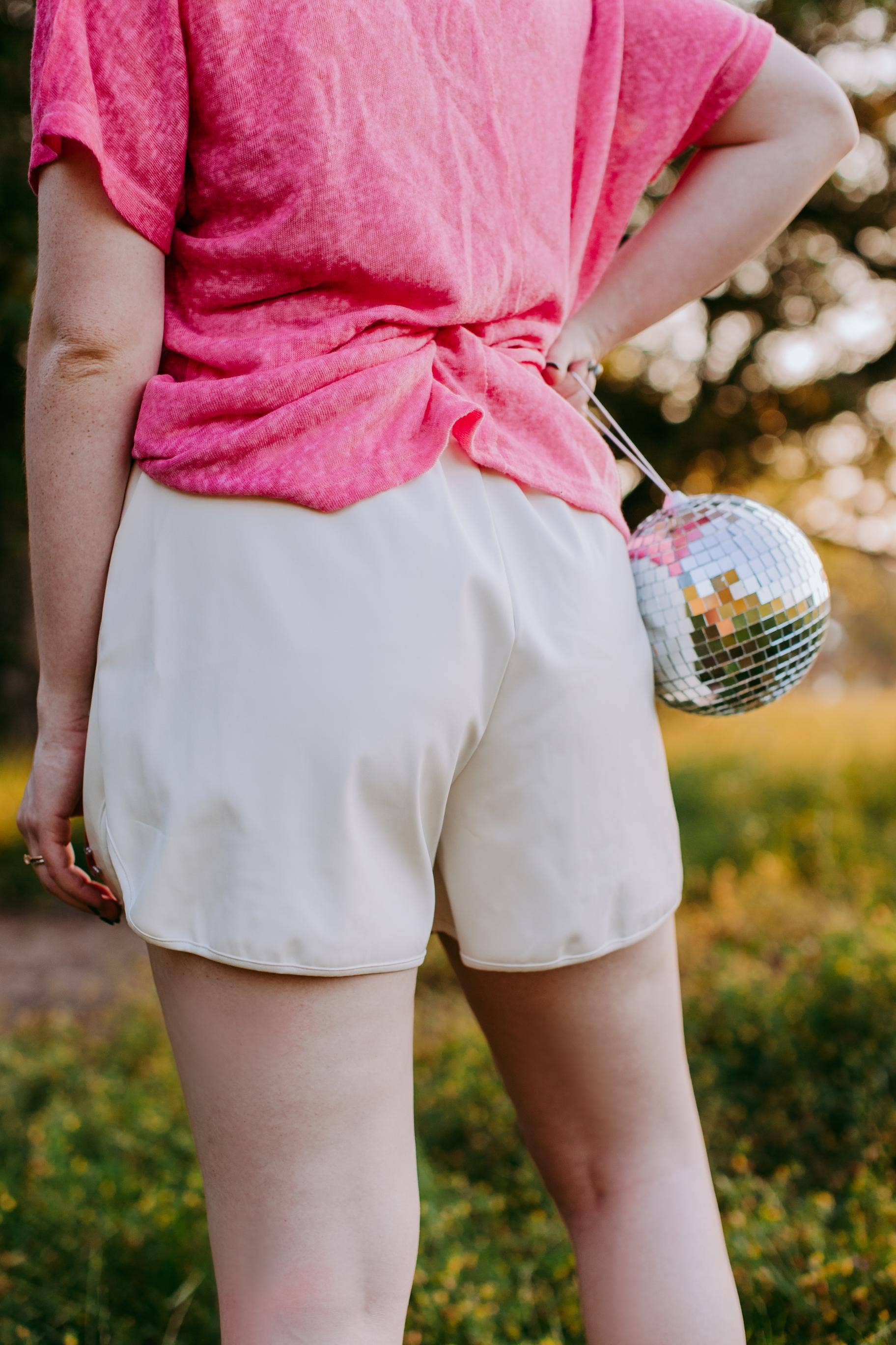 Sundance Rhinestone Faux Leather Shorts