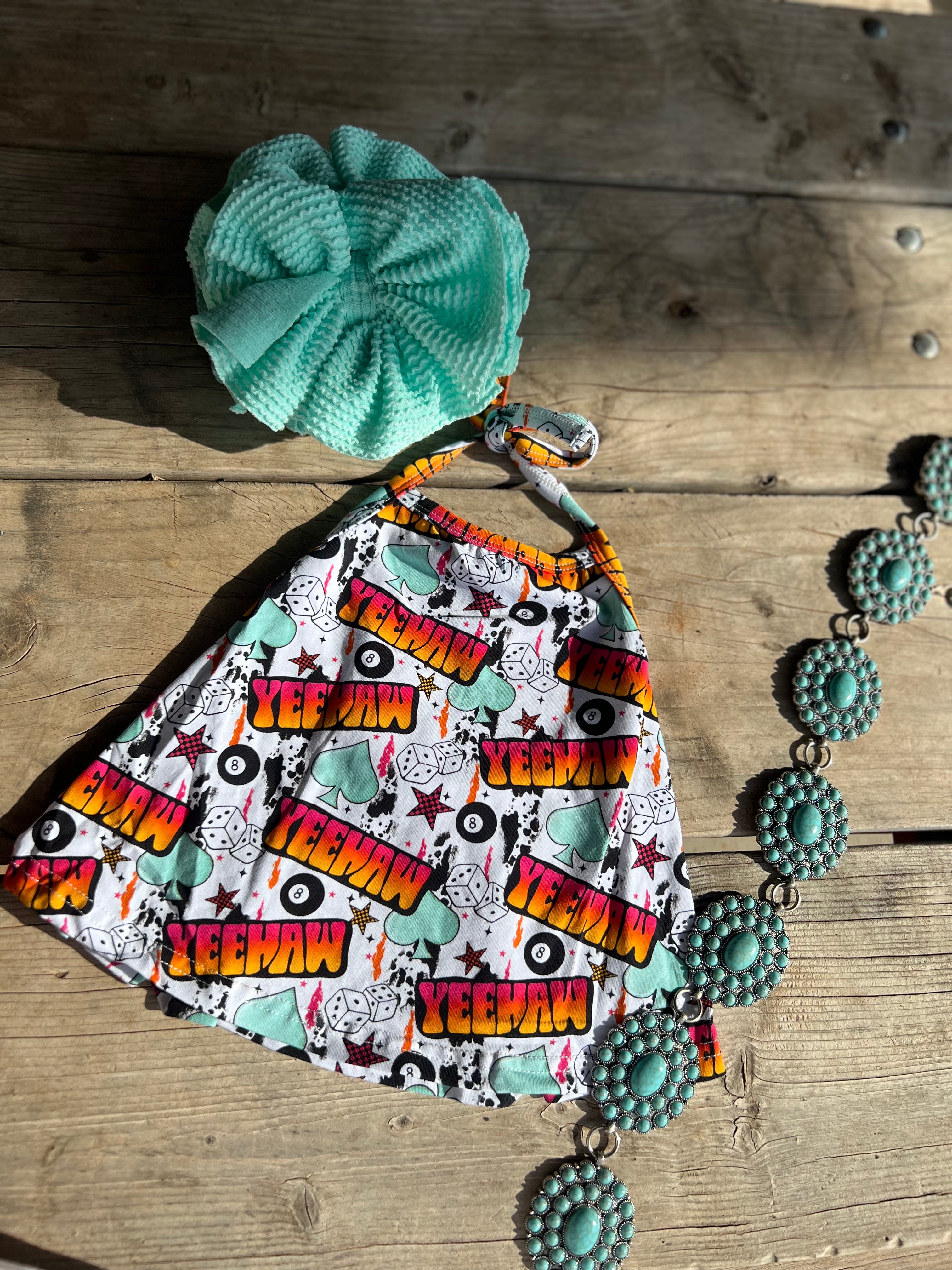Yeehaw spade halter top