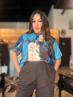 Load image into Gallery viewer, BLUE RIBBON COWGIRL T
