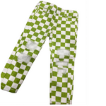 Load image into Gallery viewer, GREEN CHECKERED JEANS
