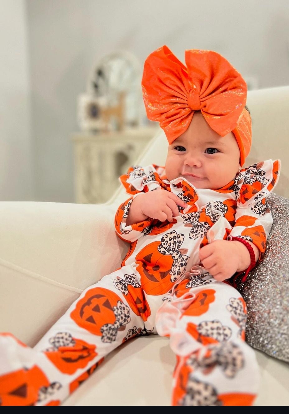 COQUETTE PUMPKIN ONESIE