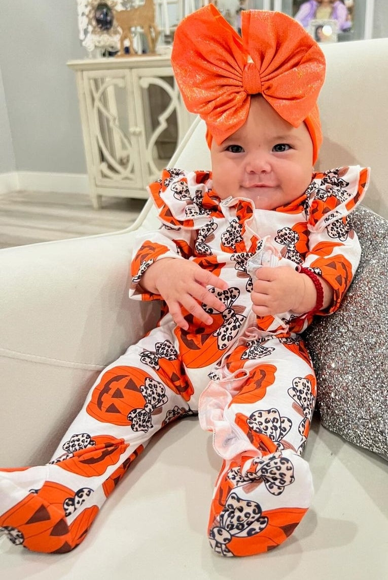 COQUETTE PUMPKIN ONESIE