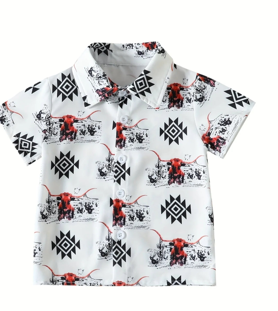 BOYS BULL SHORT SLEEVE SHIRT