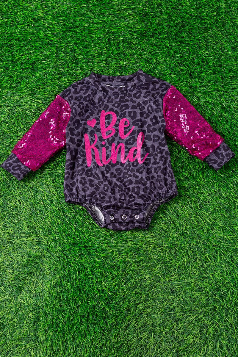 BE KIND" ONESIE.