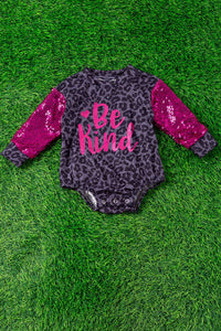 BE KIND" ONESIE.