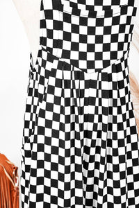 Checkered Jumpsuit