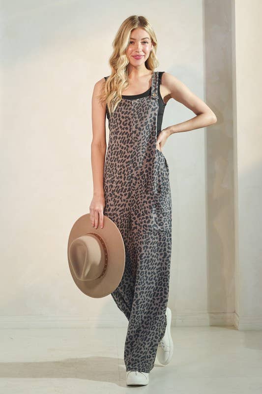 LEOPARD JUMPSUIT