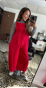 Load image into Gallery viewer, FLARED QUEEN OVERALLS
