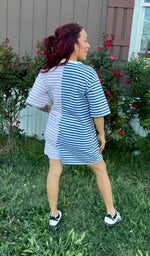Load image into Gallery viewer, STRIPED ROMPER
