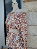 Load image into Gallery viewer, LEOPARD SHORT SET
