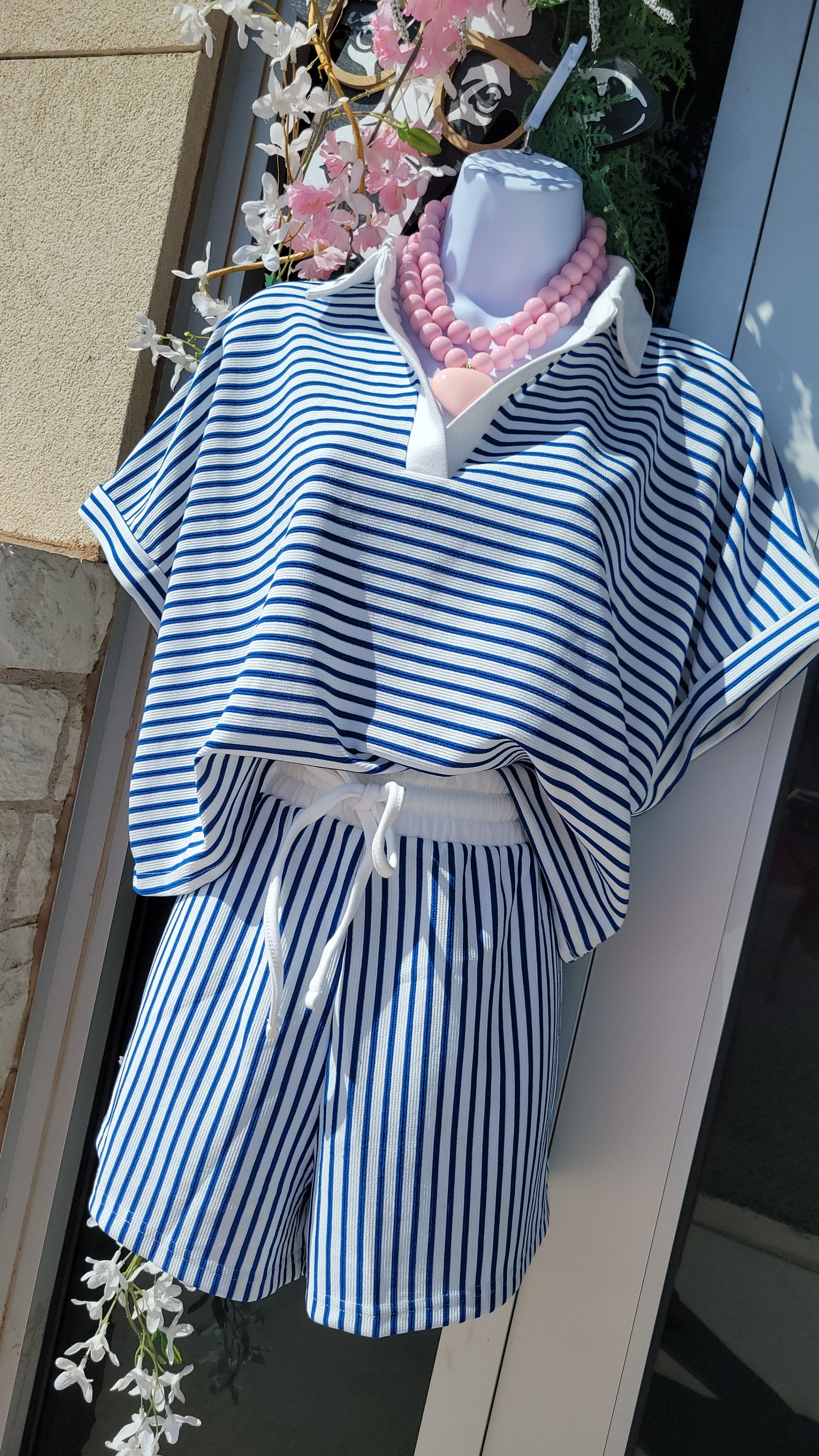 BOSS BABE STRIPED SET