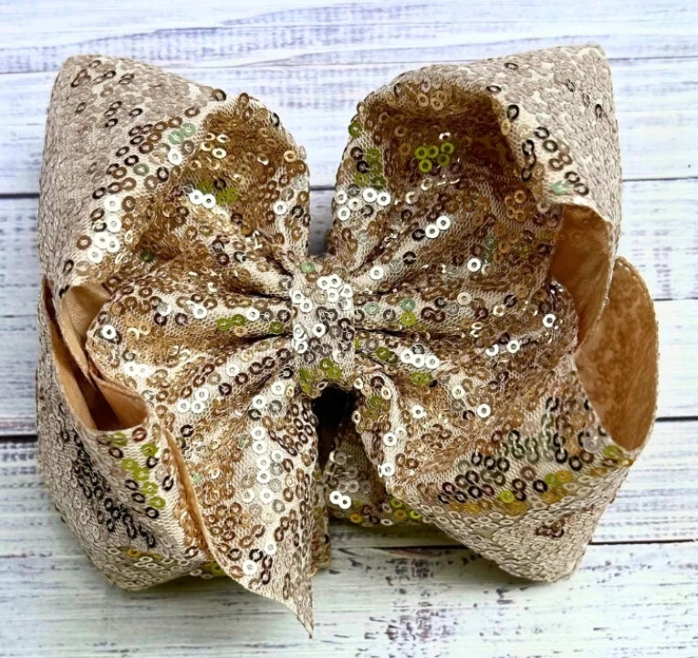 SEQUIN BOWS