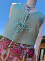 Load image into Gallery viewer, Tie Vest Top
