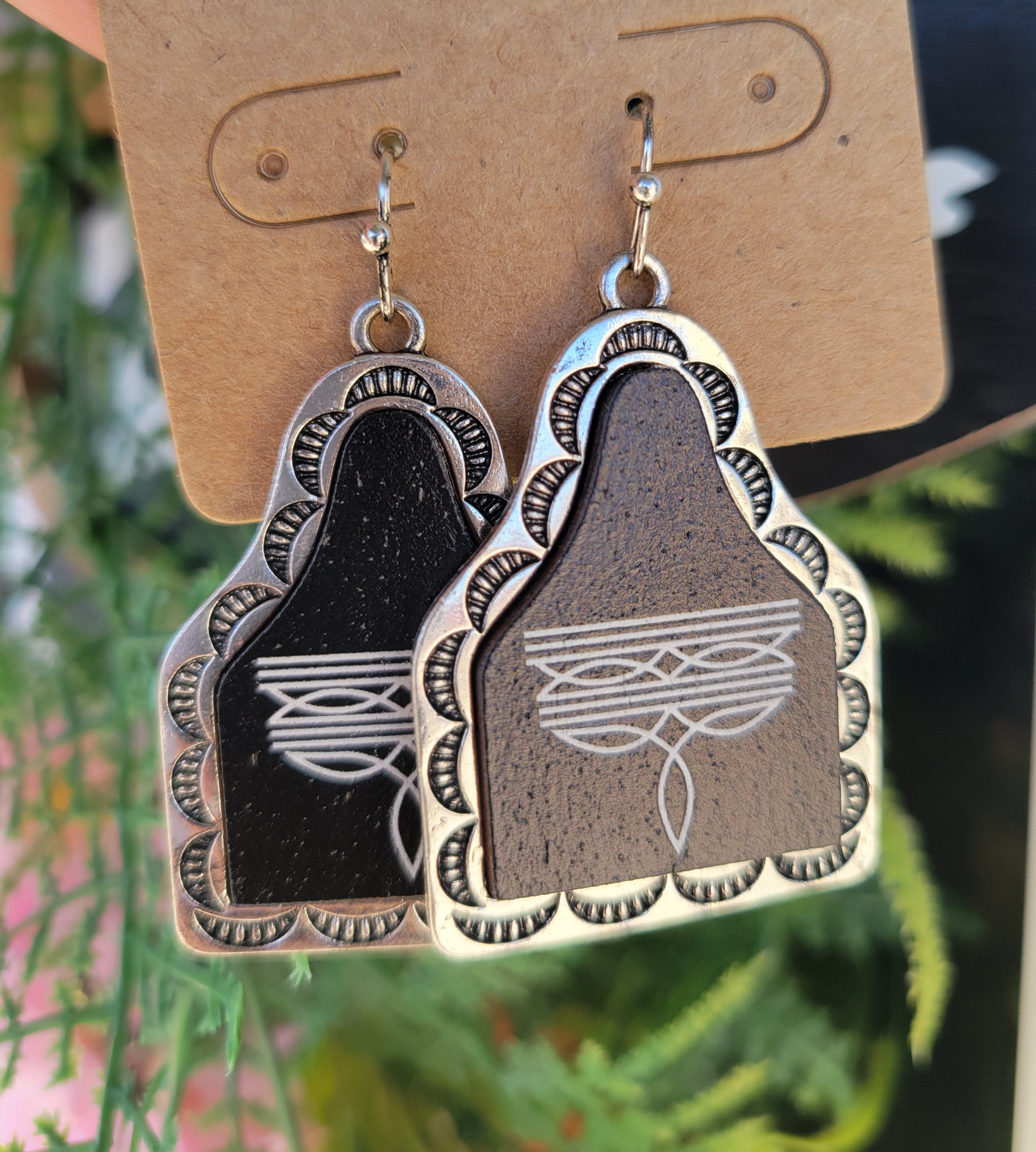 BOOT STITCH EARRINGS