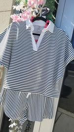 Load image into Gallery viewer, BOSS BABE STRIPED SET
