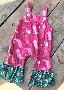 COWGIRL BOOT ROMPER