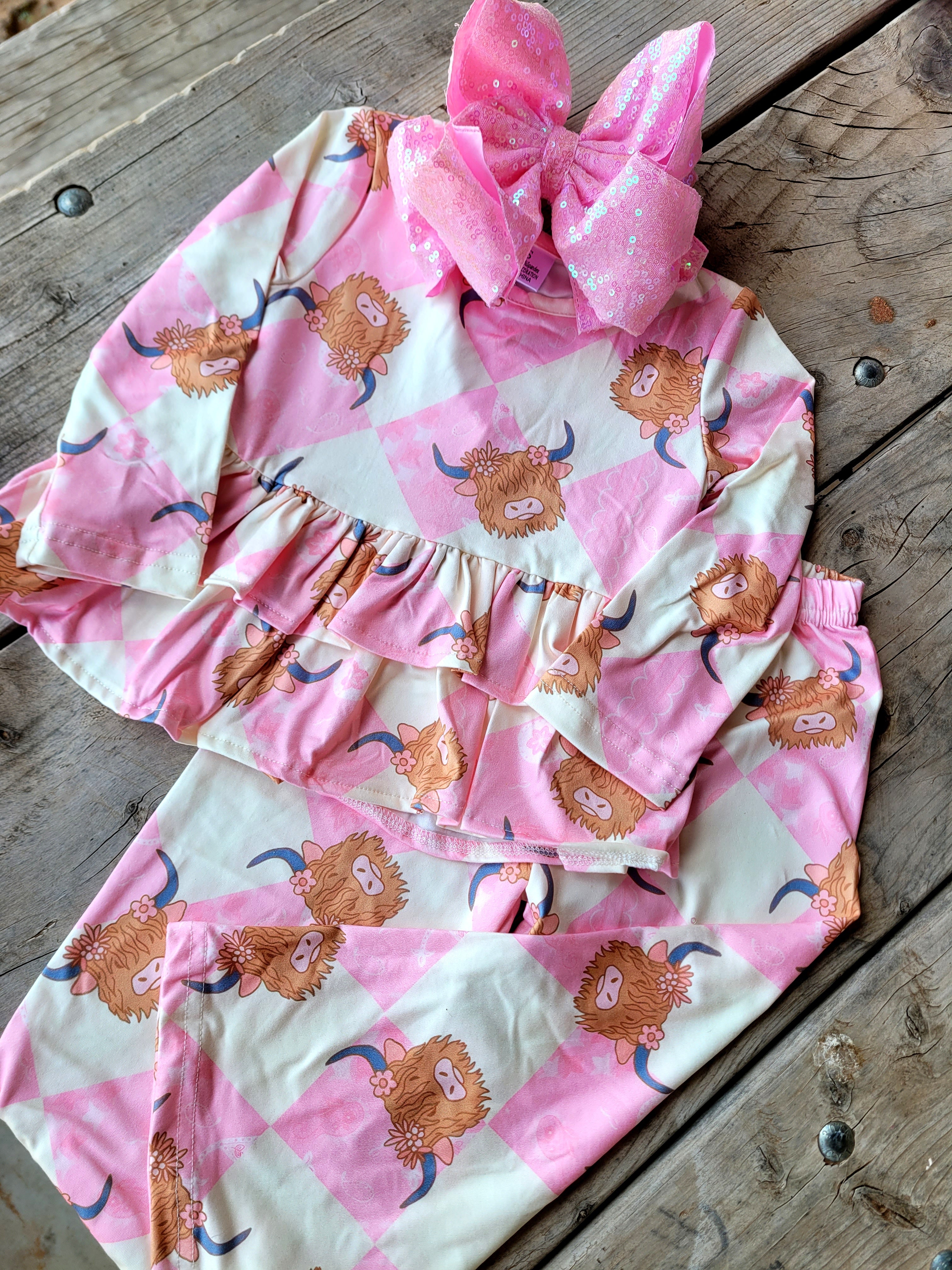 HIGHLAND COW SET