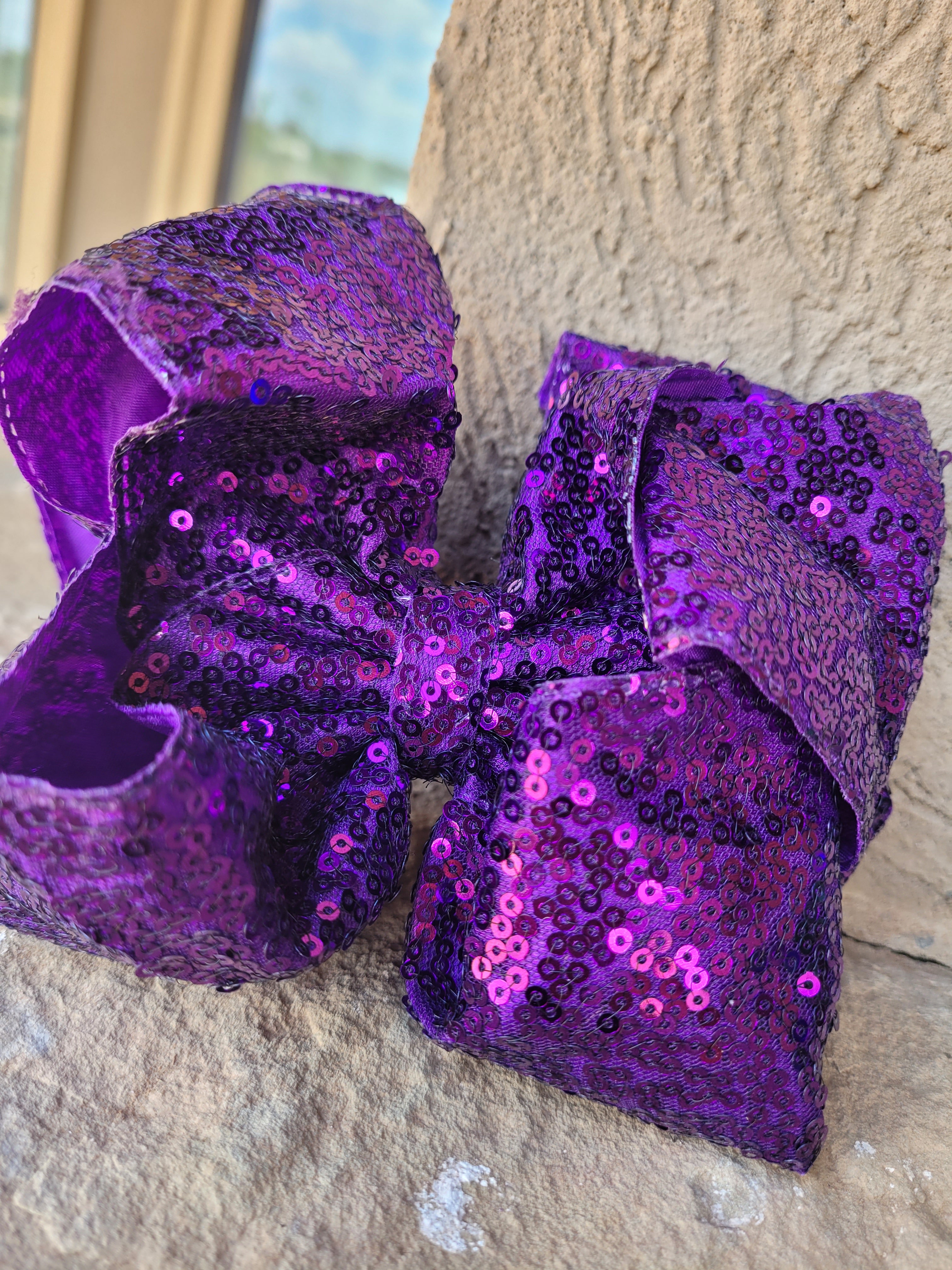 SEQUIN BOWS