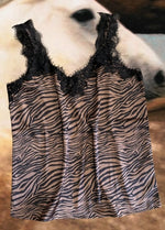 Load image into Gallery viewer, WILD ZEBRA TANK
