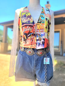 WESTERN COWBOY VEST