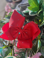 Load image into Gallery viewer, RED RHINESTONE BOW
