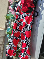 Load image into Gallery viewer, LEOPARD HEART ROMPER
