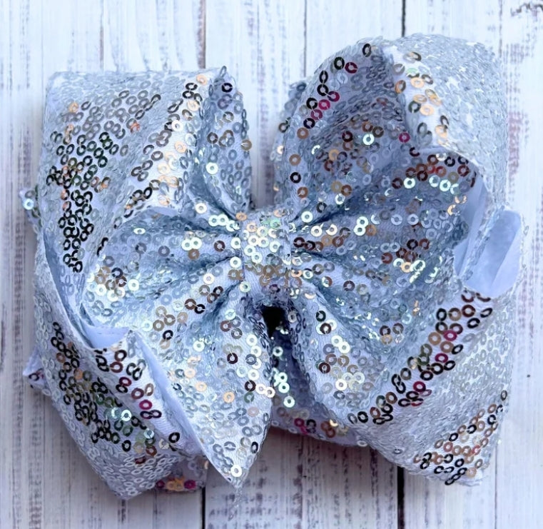 SEQUIN BOWS