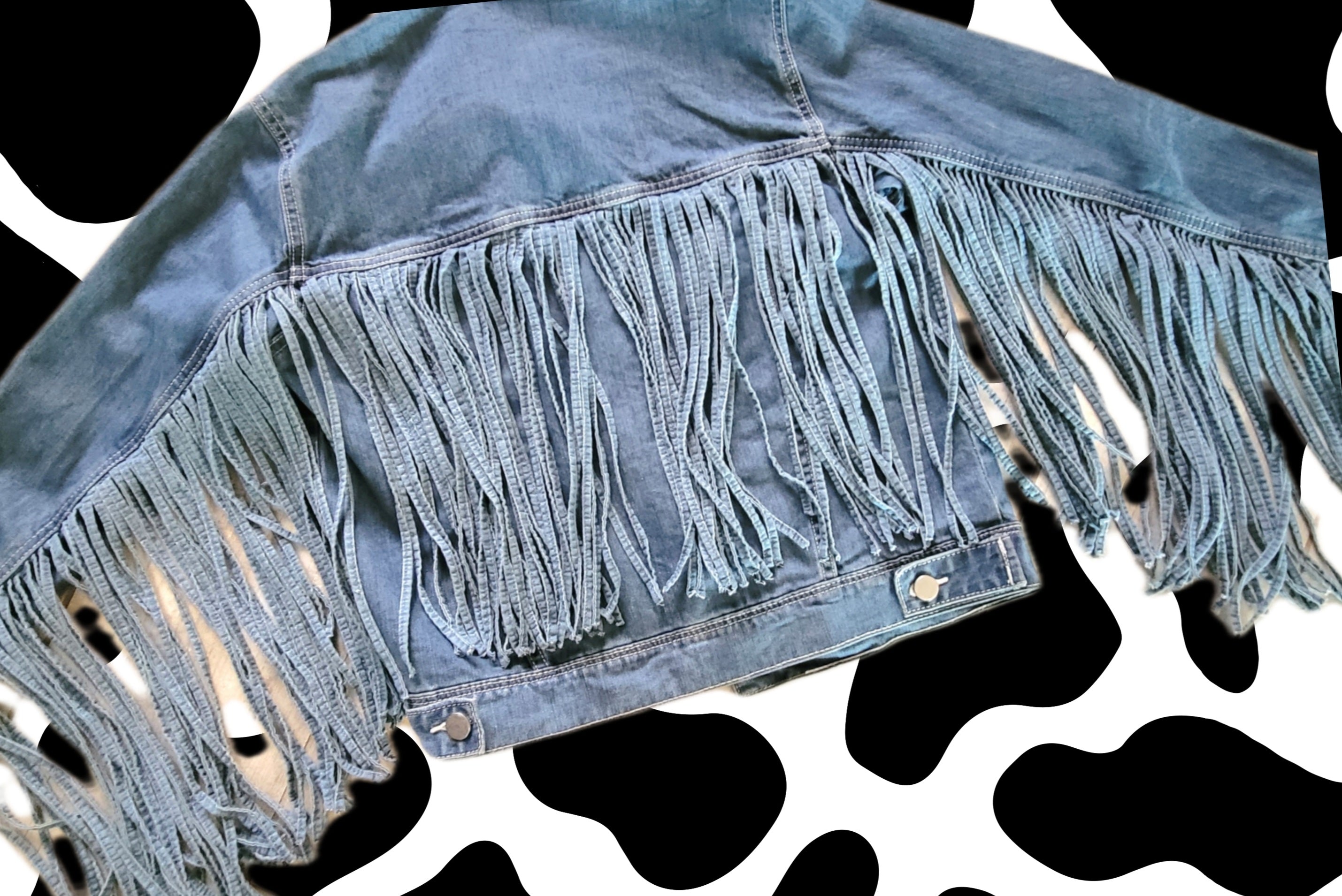 Fringe Jean Jacket